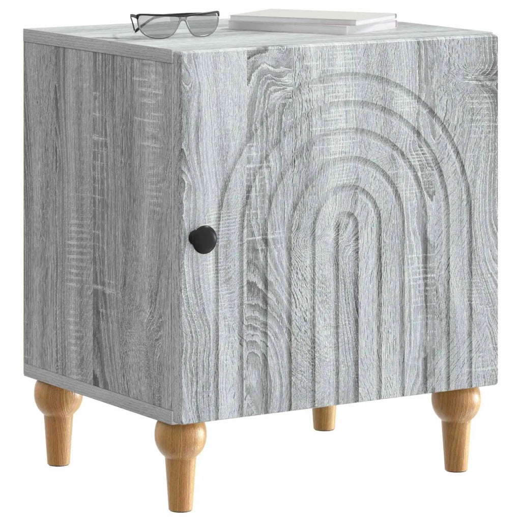 Armadio da Notte Grigio Sonoma 43 x 34,5 x 50 cm 894117