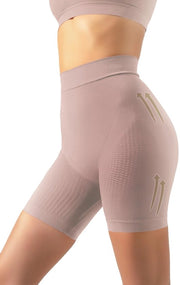 Legginsa Anticellulite Correttiva - Shapewear - Sportlegginsa Corta - Correttiva del Contorno - Fatto in Italia