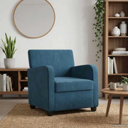Poltrona Blu Velluto 42043421