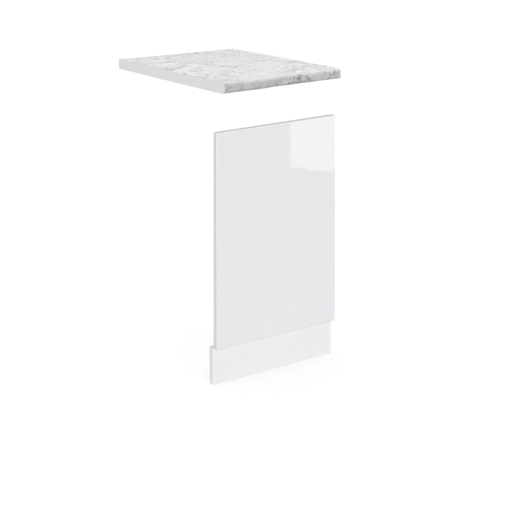 Vicco Pannello frontale Bianco lucido 45 cm , PL Marmo