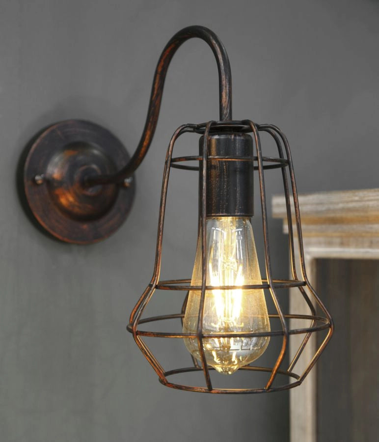 LAMPADA DA MURO INDUSTRY -B- CM 33X15X27,5