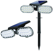 Suprema PICCHETTO SOLARE SNODABILE, 32 led x 0,2 watt, 200-600 lumen, luce fredda