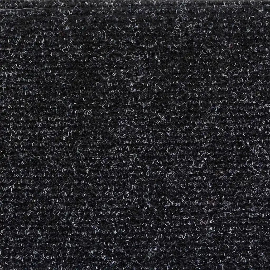 Tappetini per scale autoadesivi 5 pz 56x17x3 cm neri 149678