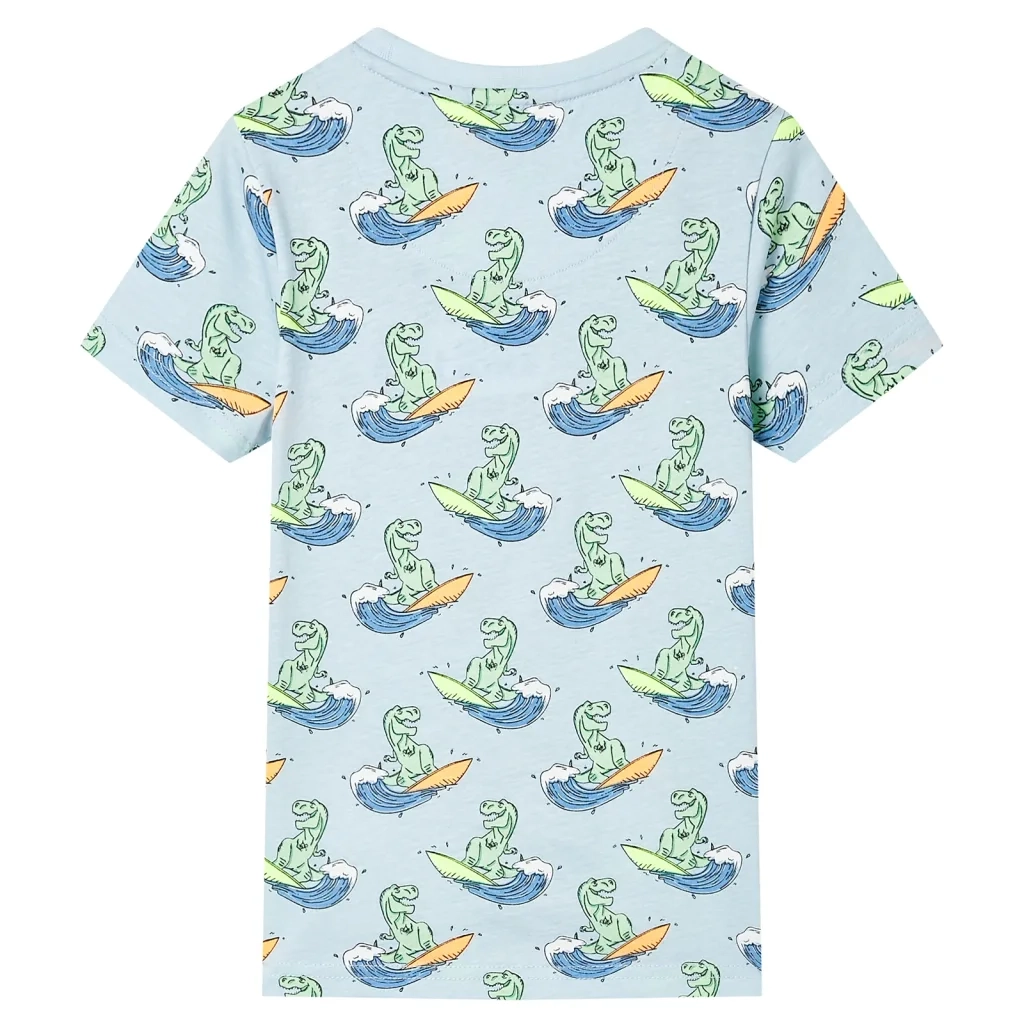 Pigiama da Bambino a Maniche Corte Azzurro 116 CFW1765040
