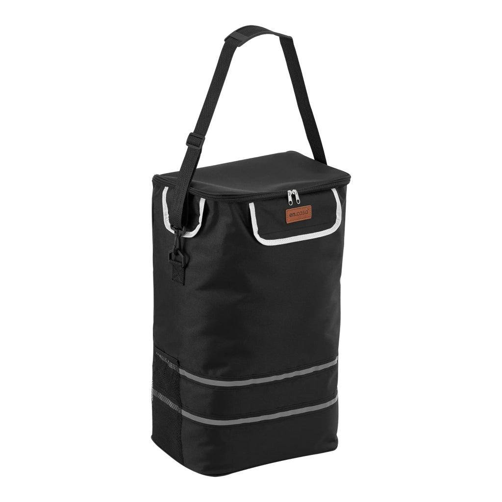Carrello della spesa con ruote 100 x 45 x 36 cm nero 03_0009215