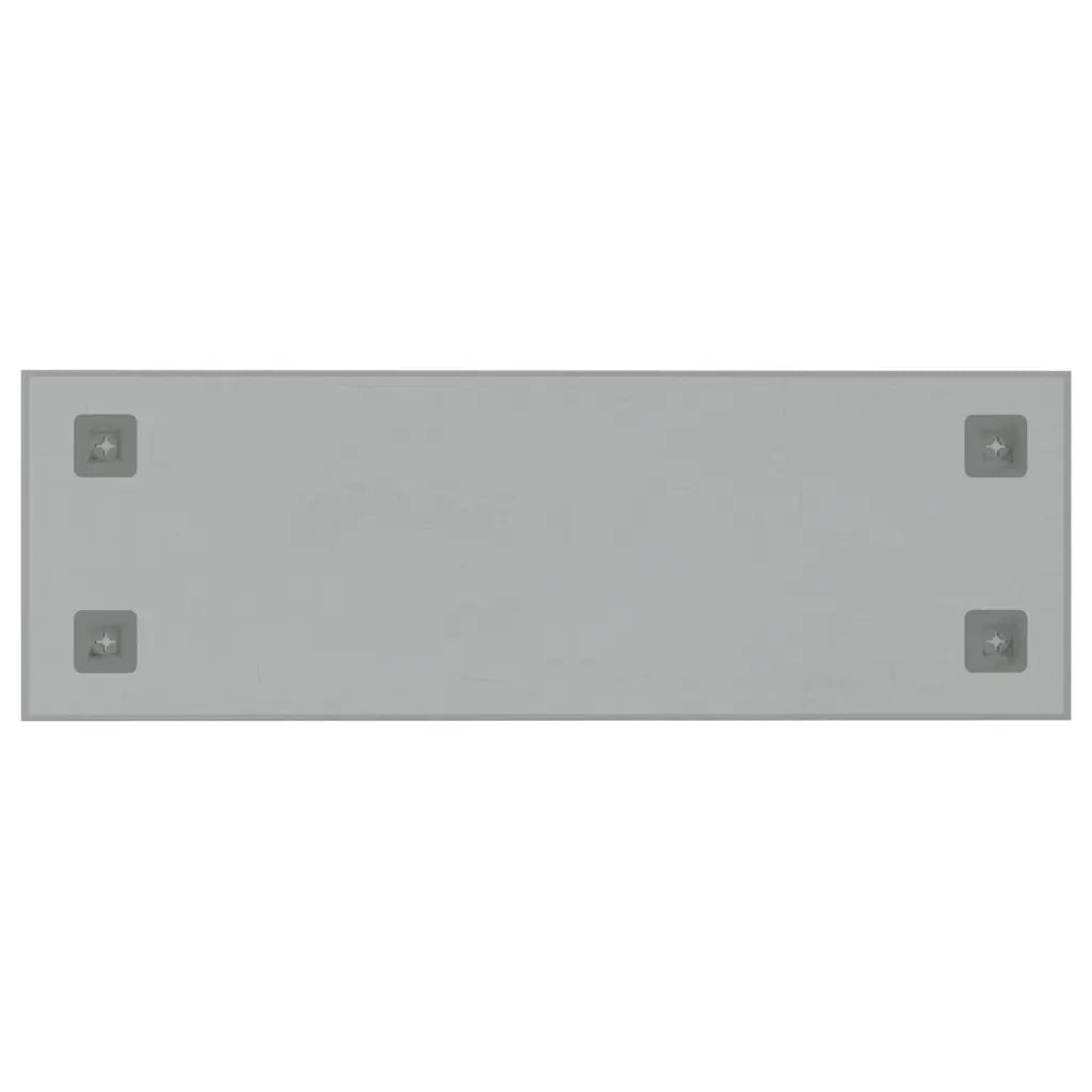 Lavagna Magnetica a Parete Bianca 80x30 cm Vetro Temperato 4008624