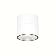 Faretto Da Esterno Moderno Spin Led Integrato 12W Vetro Bianco Ip54