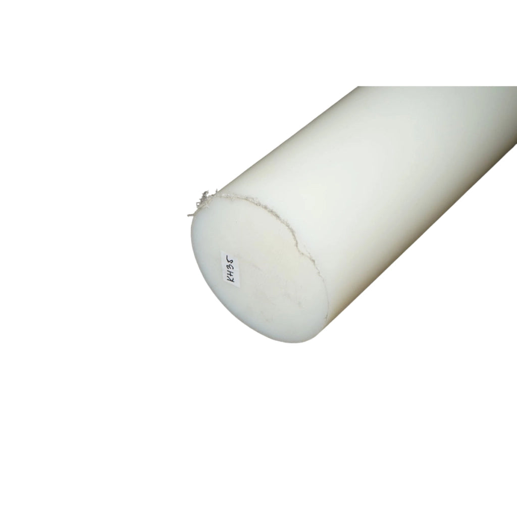 Barra di poliammide PA6 bianca 1000x160mm 25.6 Kg