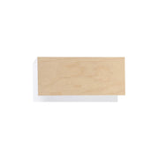 Applique Minimal Sarutahiko Acciaio Bianco 1 Luce E27 Ip20