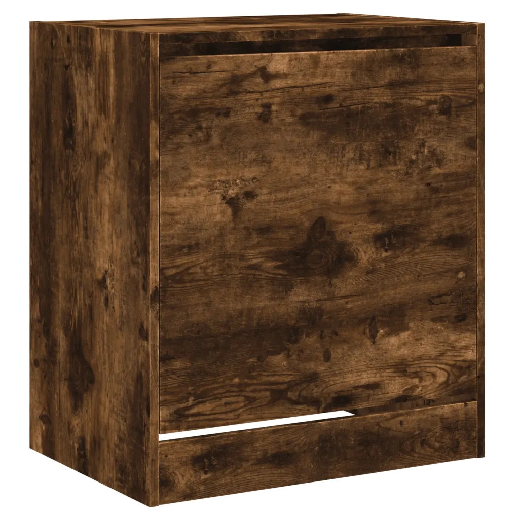 Scarpiera Rovere Fumo 60x42x69 cm in Legno Multistrato 839984