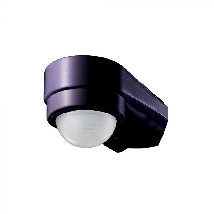 Sensore di Movimento a Infrarossi 240° Montaggio a Parete Angolare Colore Nero SKU 6612