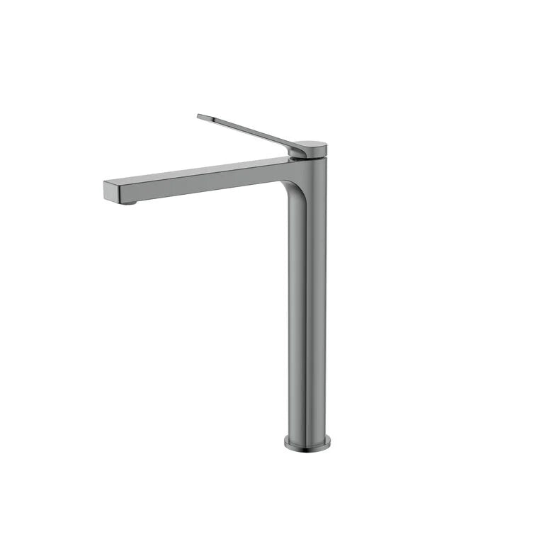 Miscelatore lavabo alto Tarsio Titanio DUCHA.ES