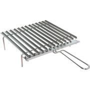 GRATICOLA BARBECUE RECUPERO GRASSO OMPAGRILL  INOX CM 40X35