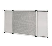 Zanzariera 70x50 cm estensibile fino a 132 cm con scopetta