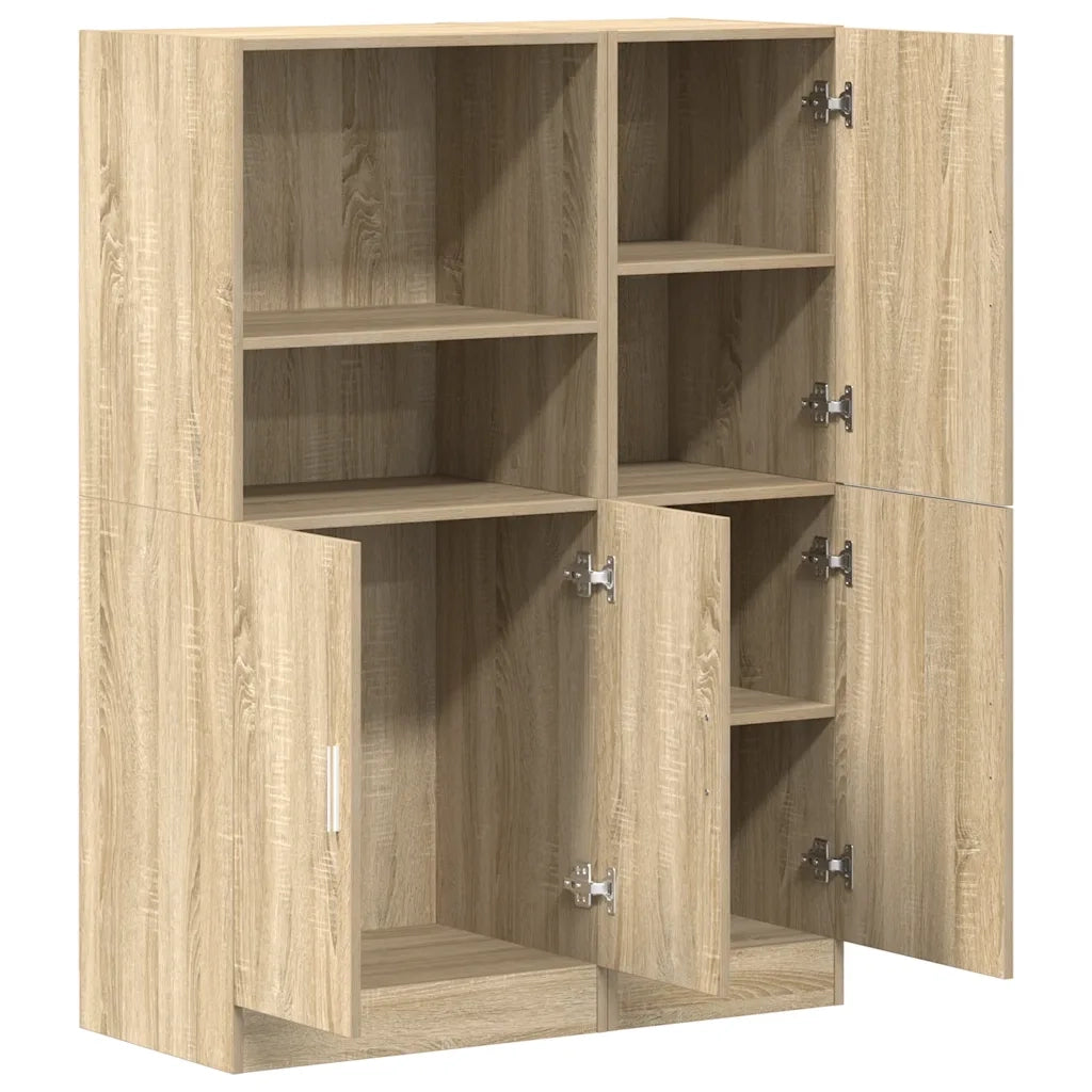 Set di Mobili da Cucina 2 pz Rovere Sonoma in Truciolato 3324144