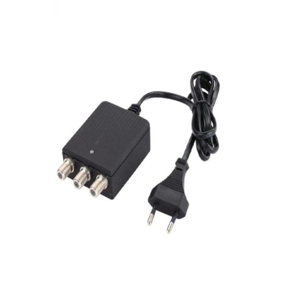Alimentatore stabilizzato per amplificatori d'antenna tv digitale terrestre 12V 300mah  MKC due uscite tv