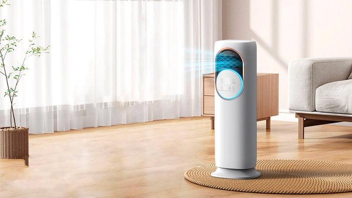 Raffrescatore ad Acqua 24x21x82 cm Cool&Heat Bianco