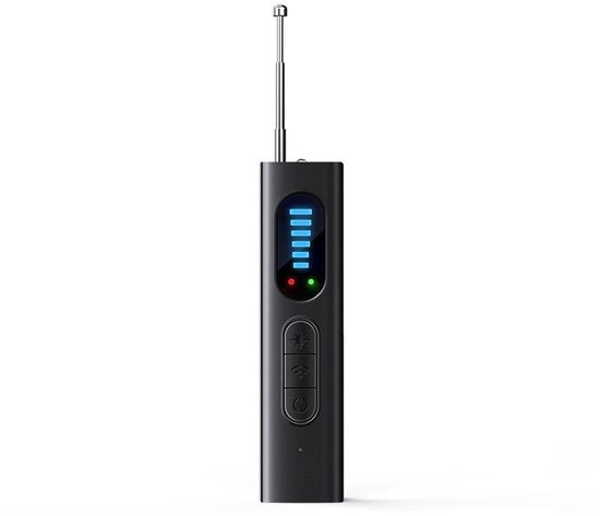 Rilevatore di oggetti - Sensore antispia - Rilevatore di telecamere nascoste - Antispia - Apparecchio nascosto rilevatore di GPS (per GSM- GPS- locator- telecamera- ascolto) Telecamera senza fili per hotel e casa
