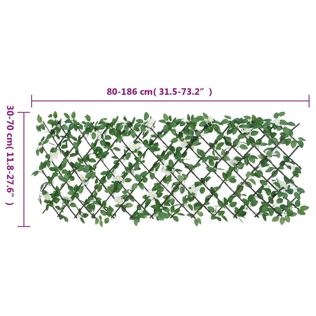 Traliccio Edera Artificiale Espandibile Verde 186x30 cm CFW8301899