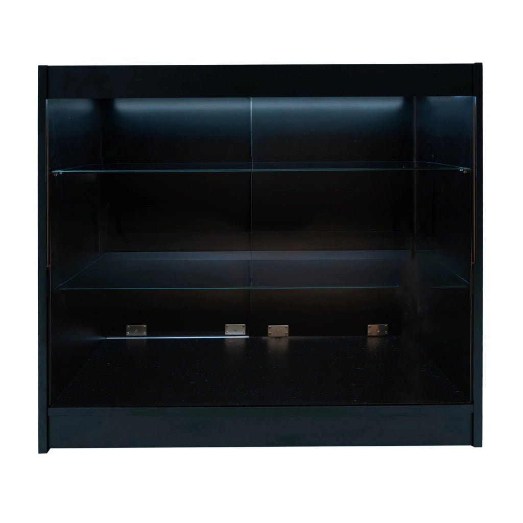 Set Banconi LED Nero Aries K1200 CM60 TB60 Vetrina Negozio con Serratura