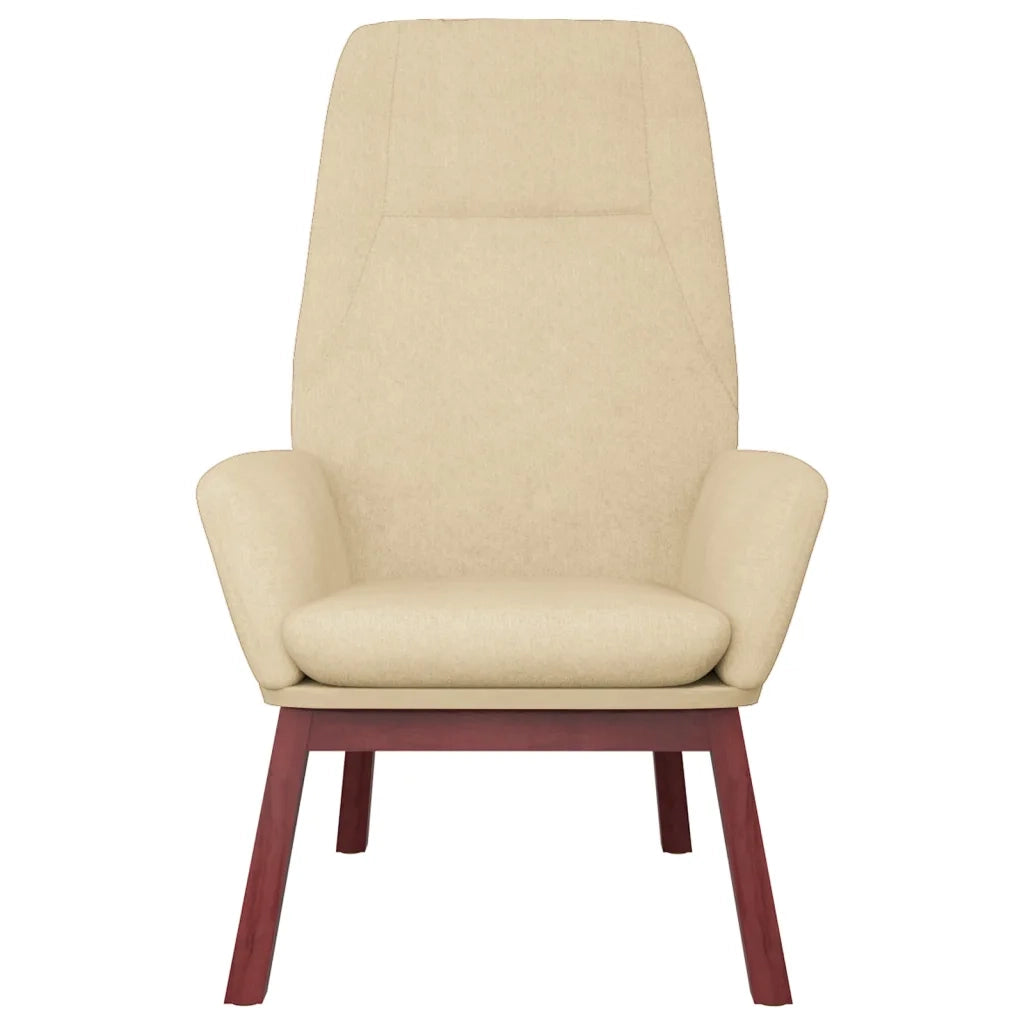 Sedia Relax Crema in Tessuto cod mxl 14227