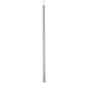 Sospensione Round Moderna Ultrathin Metallo Cromo Led 11,5W 3000K D100