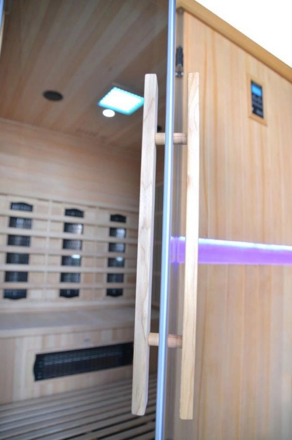 Sauna infrarossi quadrata, 4 posti full optioal 150x150x190cm Replut Dobrry