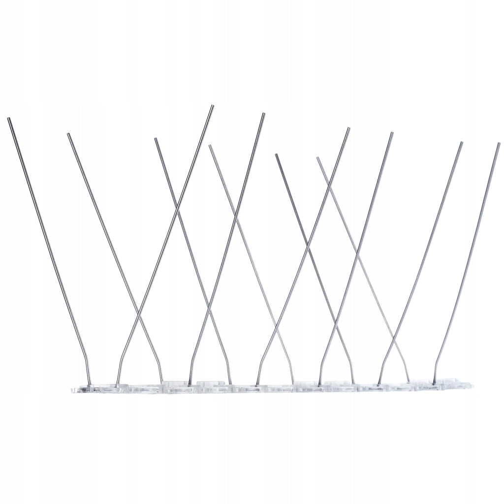 KADAX Punte anti-piccioni in acciaio inox, 16 cm, dense e resistenti, 9 pezzi, 3M