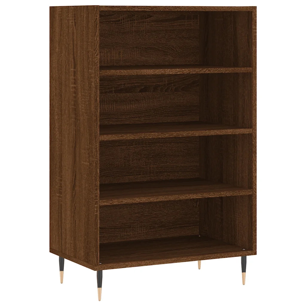 Credenza-Buffet-Armadio da cucina Rovere Marrone 57x35x90 cm in Legno Multistrato