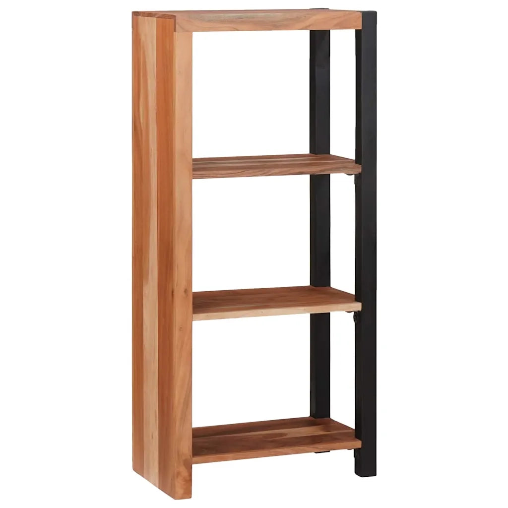 vidaXL Libreria Marrone, Nero 50 x 30 x 110 cm