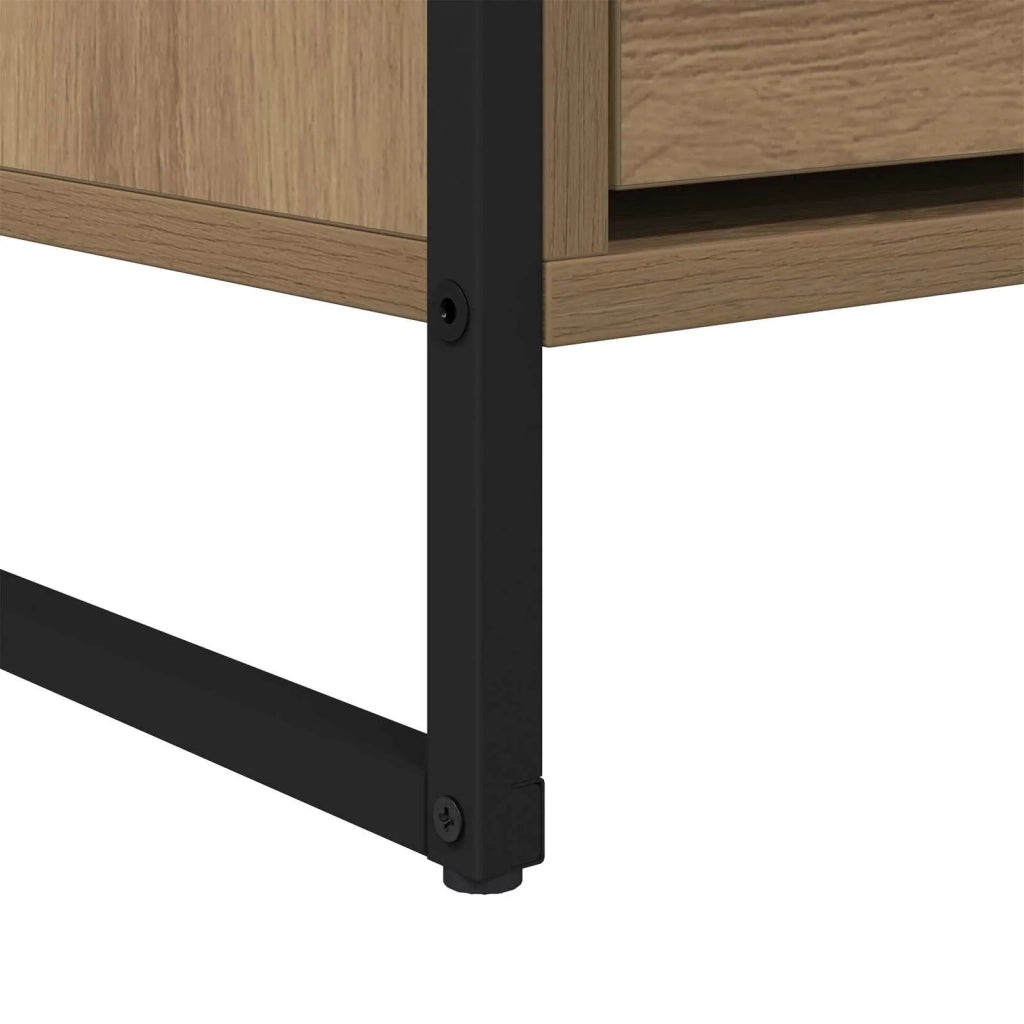 Mobile TV con cassetto Rovere Artigianale 100 x 36 x 49,5 cm