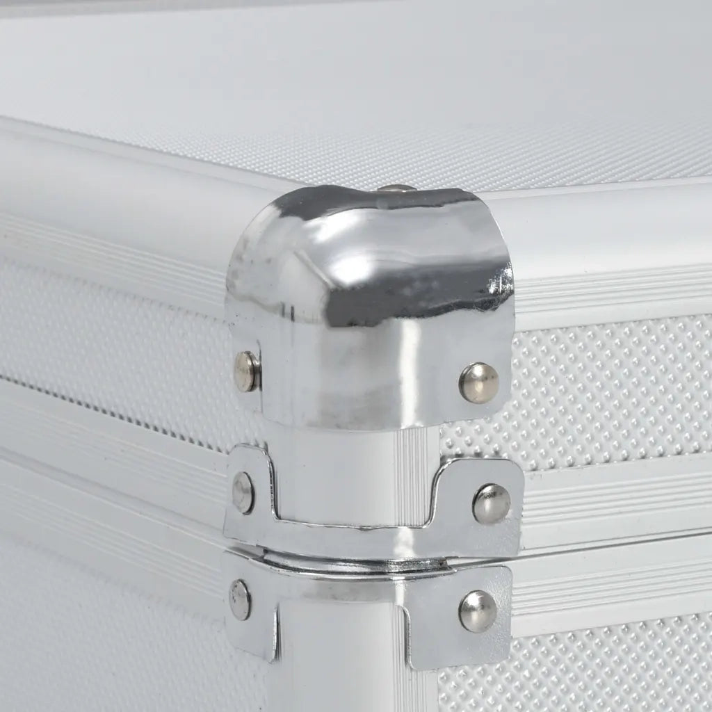 Custodia per Pistola Argento 134x35x12 cm in Alluminio 91860