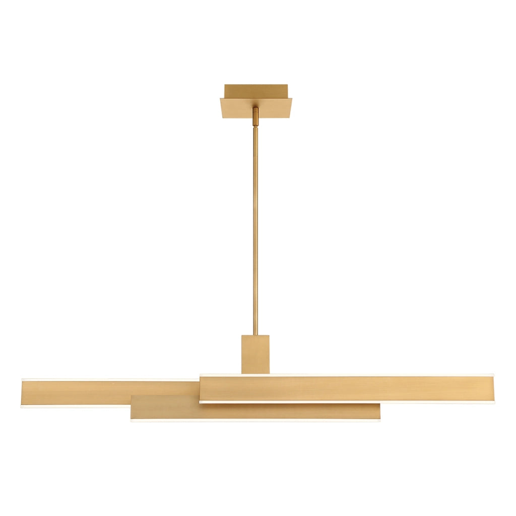 Lampada sospesa moderna oro 114 cm LED 74W Cameno Quintiesse