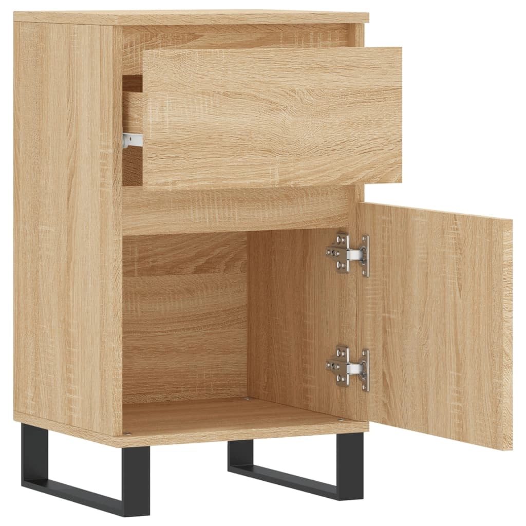 Buffet credenza cassettiera armadio mobile contenitore organizer cucina soggiorno rovere Sonoma 40 x 35 x 70 cm legno ingegnerizzato marrone 02_0031564