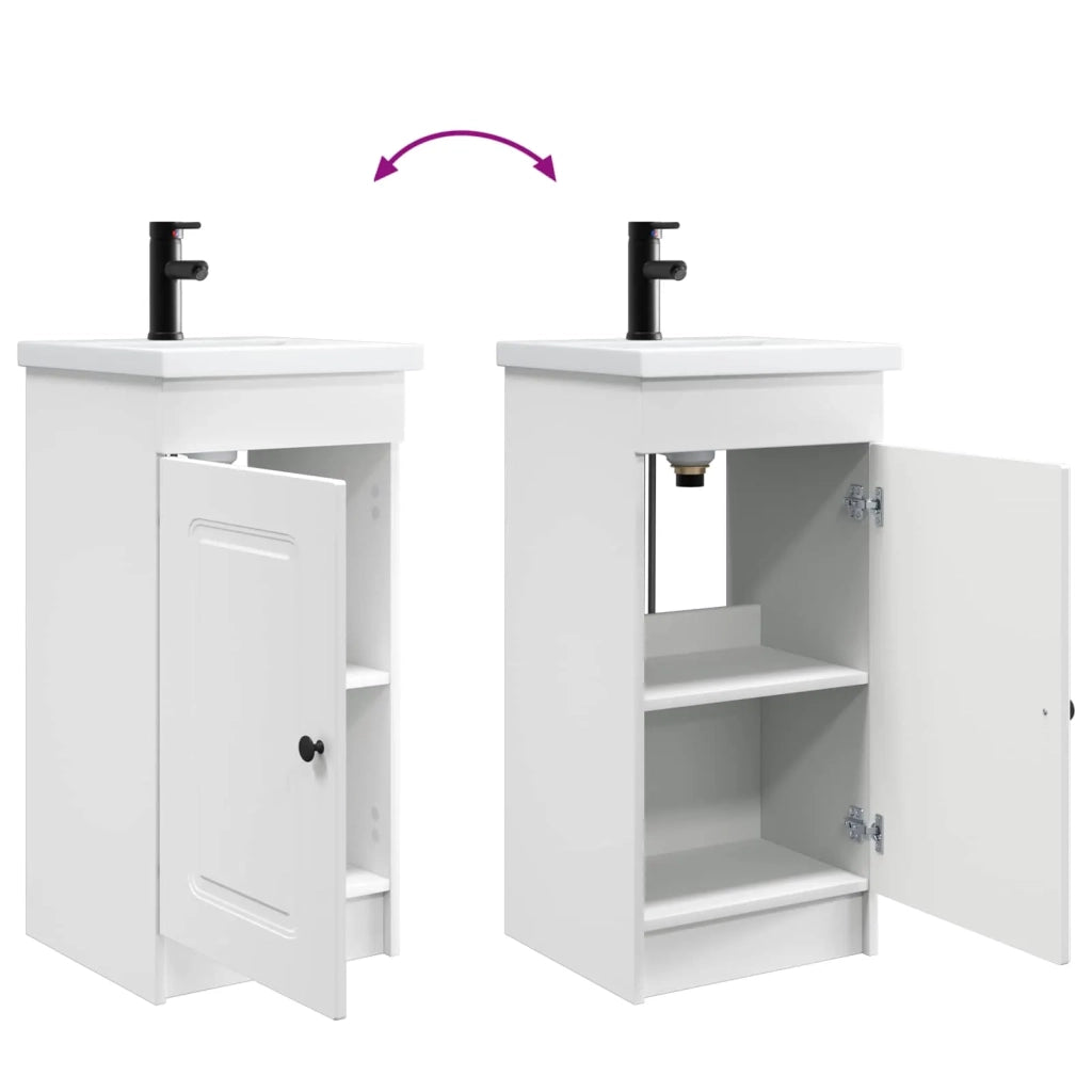 Mobile da bagno con lavabo Bianco 42 x 40 x 84,5 cm