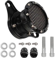 Motorfiatale Luchtreinigatore - Filtro d'Aria - Prestazioni Elevate - Nero - Compatibile con Harley Sportster - Adatto per modelli dal 1991
