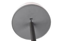 Piantana da Esterno a LED in Plastica Antracite