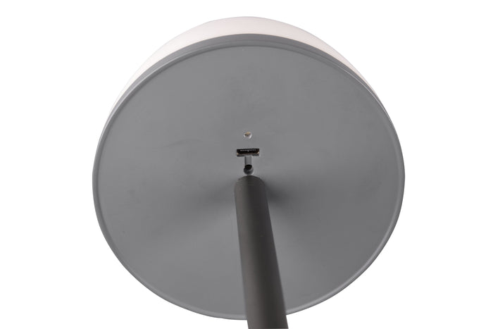 Piantana da Esterno a LED in Plastica Antracite