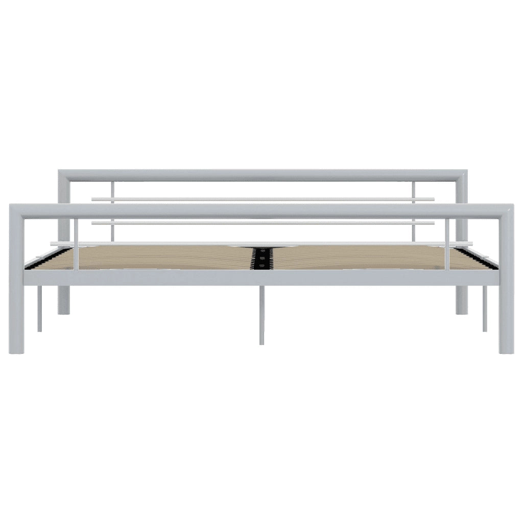 Giroletto Grigio e Bianco in Metallo 180x200 cm cod mxl 62553