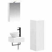 Set di Armadi da Bagno 4 pcs Bianco 40 x 10,5 x 60,5 cm 3407359