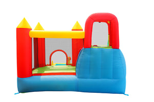 Castello Gonfiabile per Bambini Jump & Splash Double Blaster 400x300x220 cm Portata Massima 136 kg