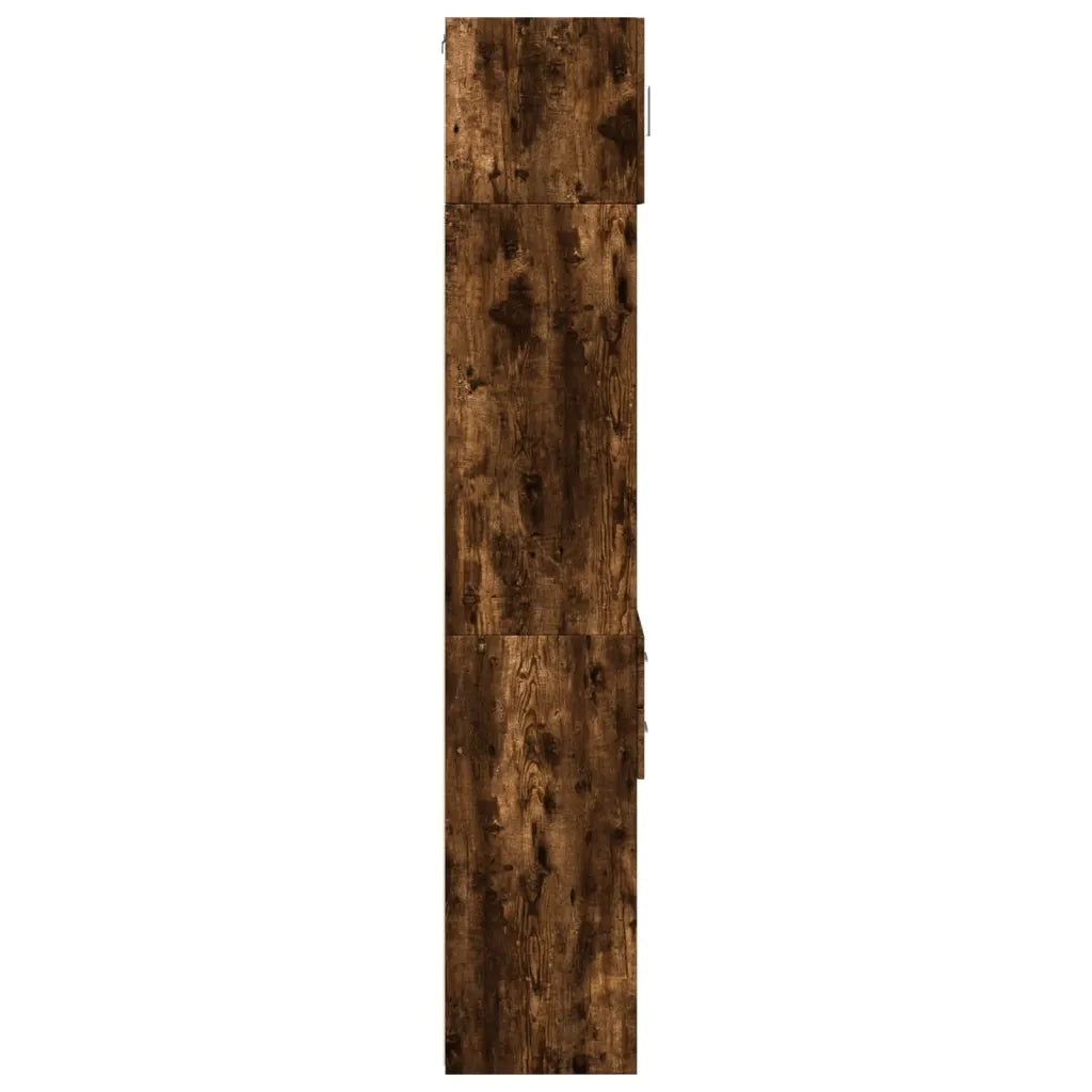 Mobile Sottile Rovere Fumo 40x42,5x225 cm in Truciolato