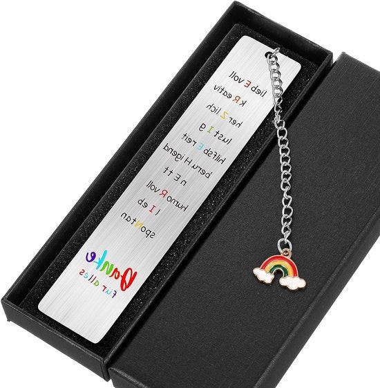 Giochi di Addio per gli Insegnanti - Marcatori in Acciaio Inossidabile con Scatole di Regalo - Regali di Laurea, Compleanno, Ringraziamento all'Insegnante