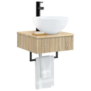 Lavabo da Parete Rovere Sonoma 40 x 41 x 40,5 cm CFW1535537