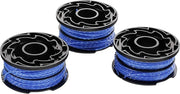 Kit 3 bobine tagliabordi filo blu Nylon Black & Decker 6 mt x 2 x 1,6 mm A6441X3