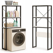 Libreria con finitura marrone, con misure 66x34x160 cm.