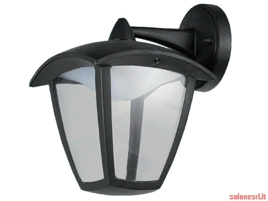 LAMPADA A PARETE LED 590 LUMEN LANTERNA APPLIQUE SELENE SUPERIORE ALLUMINIO
