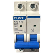 chint 296748 interruttore magnetotermico serie nxb-63s c10 1p+n 4,5ka