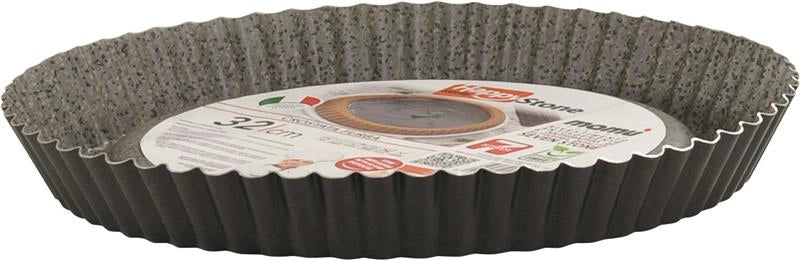 HAPPY STONE CROSTATA FURBA 32CM CON RIVESTIMENTO ANTIADERENTE E ANTIGRAFFIO OKX