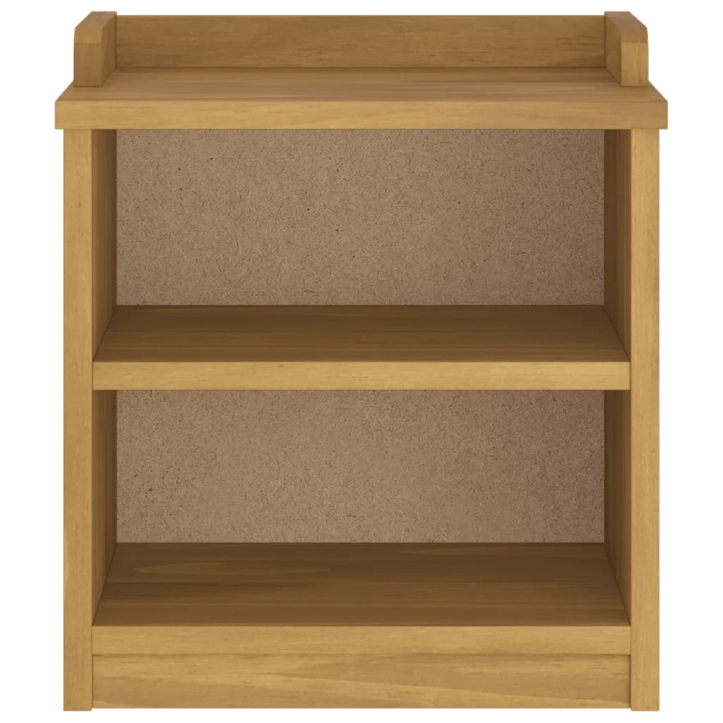 Panca da Corridoio-Sgabello-Panca con Contenitore SANDNES 45x40x50 cm Legno Massello di Pino 183264
